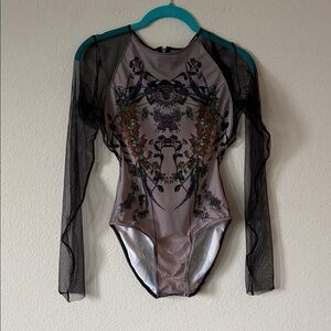 Maldire Rare Retired Leotard Large Ballet Dancewear